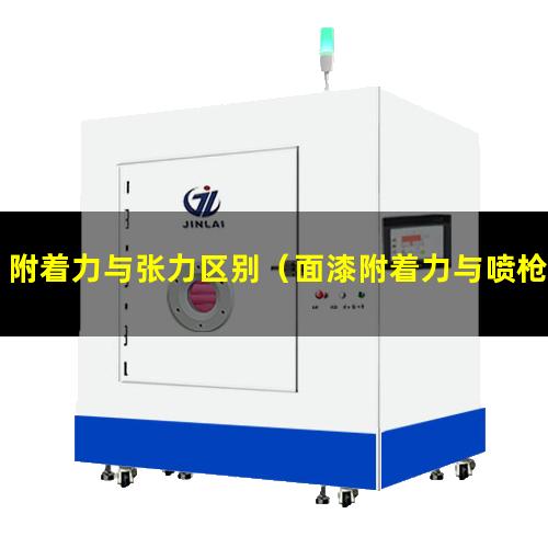 附着力与张力区别（面漆附着力与喷枪有关系吗）